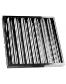 Filtro a labirinto per cappe Acciaio Inox cm. 40x50x2,5h