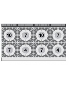 CUCINA 8 FUOCHI - 2 FORNI GAS STATICI GN2/1 cm. 160x 90x 90h