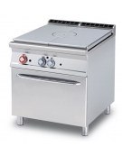 TUTTA PIASTRA SU FORNO GAS STATICO CM. 67X73X34H - PIASTRA CM. 77X73 - CM. 80X90X90H