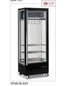 Vetrina Refrigerata per Carne - Griglie In Acciaio Inox - Capacità 550 Lt mm 795x730x2005h