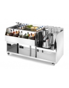 COCKTAIL STATION - CM. 150X70X83H