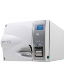 Autoclave a vapore acqueo "Hydra Evo 15 litri" 2 cicli di sterilizzazione - camera in acciaio inoc - cm Ø 24.5 x 32h