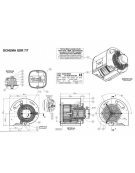 Ventilatore centrifugo doppia aspirazione per uso interno o esterno - Modello 7/7