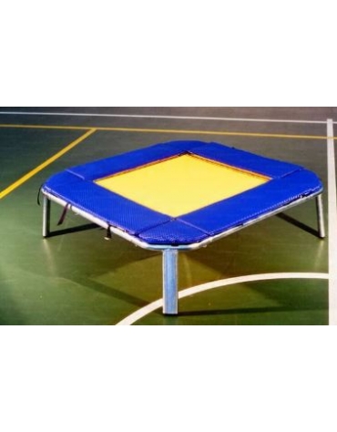 Trampolino elastico fisso Dim. cm. 125 x 125