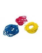 Elastico tubing rosso, poco resistente. Lunghezza 10 metri.