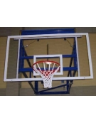 Tabellone basket di ricambio in plexiglass 180x105 cm.