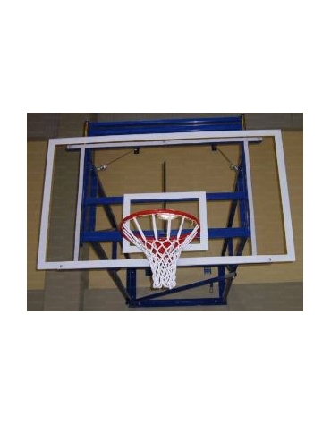 Tabellone basket di ricambio in plexiglass 180x105 cm.