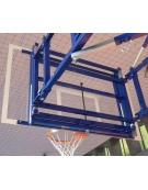 Dispositivo utilizzo impianti basket per minibasket.