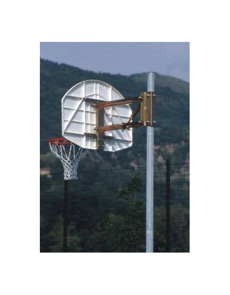 Basamento polivalente per basket/minibasket con ruote