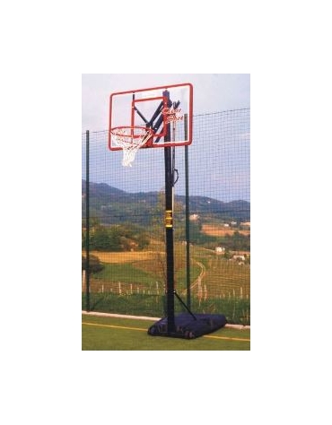 Impianto minibasket tabelloni plexiglass mod. Orlando Dim. cm 117 x 73