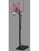 Impianto minibasket tabelloni plexiglass mod. Orlando Dim. cm 117 x 73