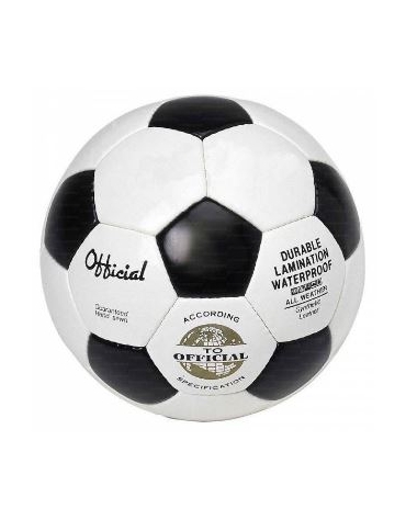 Pallone calcio N°5 in cuoio cucito