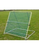 Telaio con rete ad inclinazione variabile per allenamento con il pallone, RICHIUDILE, Dimensione 160x160 cm.