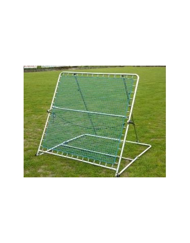 Telaio con rete ad inclinazione variabile per allenamento con il pallone, RICHIUDILE, Dimensione 160x160 cm.