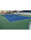 Pali tennis sezione quadra 80x80 mm.