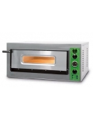 Forno per pizza elettrico professionale - 4 pizze ø36 - MONOFASE 1 Camera singola con vetro