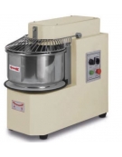 Impastatrice a spirale testa fissa da Kg. 18 d'impasto - TRIFASE - 1,1kw