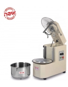 Impastatrice a spirale testa sollevabile da Kg. 18 d'impasto - TRIFASE - 1,1 kw