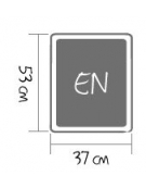 Armadio Portateglie - portata 10 Teglie EN 1/1 cm 56x65x142h