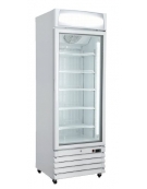 Congelatore porta a vetro 389Lt. - porta a vetro, autochiudente - refrigerazione ventilata - mm 670x718x2026h