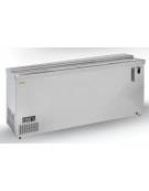 Frigorifero orizzontale a pozzetto in acciaio inox  - refrigerazione statica - mm 1500x579x862h