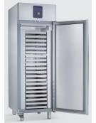 Armadio Refrigerato 600x400 monoblocco in Acciaio Inox a bassa temperatura per Pasticceria con 2 porte cm 142x80x203h