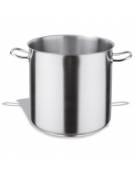 Pentola acciaio inox mm 200x200 lt. 6,2