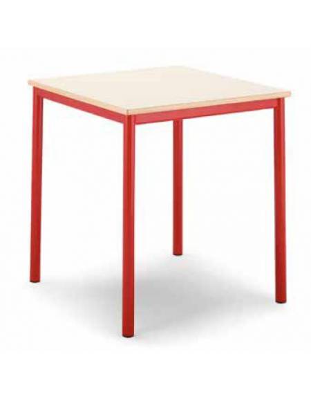 Banco monoposto senza poggiapiedi né sottopiano - STRUTTURA Ø mm.40 - CM  70X50X76H - GRANDEZZA 6