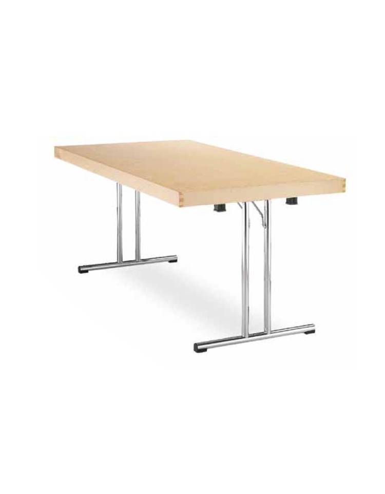 Tavolo richiudibile con piano e gambe pieghevoli h12208