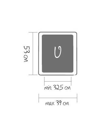 Carrello portavassoi inox su 3 lati - universali - Portata vassoi 30 - cm 138x60x159h