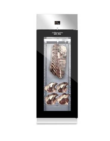 ARMADIO STAGIONATURA SALUMI / FORMAGGI 700 LT-PORTA A VETRO