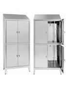 Armadio Spogliatoio Quattro Posti dim 95x40x215h inox430