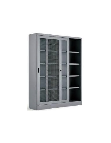 Armadio con porte scorrevoli a rete cm. 150x45x200h