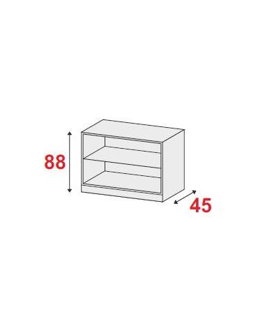 SOPRALZO A GIORNO cm. 120 x 45 x 88 h.