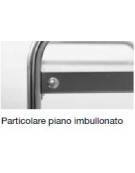 Carrello inox con N° 2 Piani stampati -cm 89x59x95h