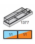 Espositore Da Banco refrigerato Bacinelle GN (tutti i formati GN H MAX. 10 cm) mm L1377XP380XH238