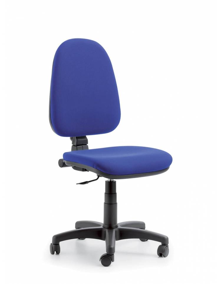 Sedia per ufficio con schienale alto in rete ergonomica