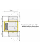 Abbattitore di temperatura N° 15 Teglie - Potenza W 3.300