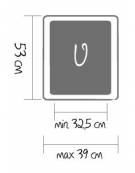 Armadio portateglie coibentato neutro portata 8 - U cm 78x73x151h