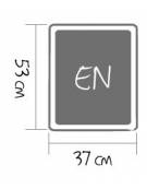 Armadio portateglie coibentato neutro portata 8x2 - EN cm 131x73x151h