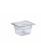 BACINELLA GASTRONORM IN POLICARBONATO 1/6GN mm 176x162xh150