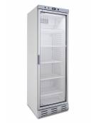 Frigo vetrina statico per bevande con agitatore di aria - capacità 382 Lt - temperatura 0°C/+10°C - mm 595x650x1863h