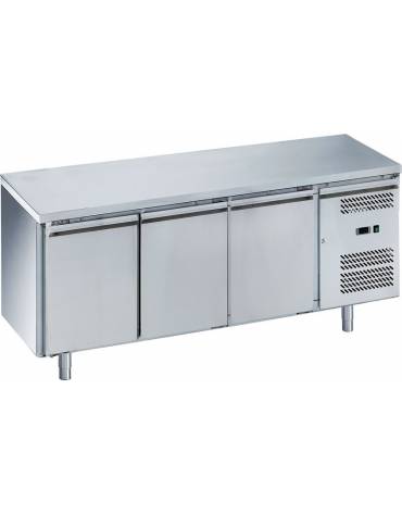 Tavolo refrigerato 3 Porte Dimensioni Cm.186,5x70x85h