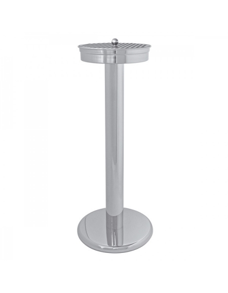 Posacenere a colonna in acciaio inox - Ø cm 30x70 h