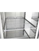 Armadio frigorifero inox GN 2/1 Lt. 700 Porte in vetro