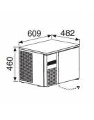 Abbattitore temperatura 5 Teglie GN 1/1 o 60X40 -Potenza W 1.424