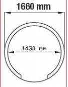 Forno a legna diametro interno cm. 140