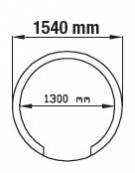 Forno a legna diametro interno cm. 120