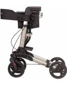 ROLLATOR PIEGHEVOLE IN ALLUMINIO ANODIZZATO