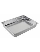 BACINELLA INOX GASTRONORM AISI 304 GN 2/1 mm 650x530xh150 lt. 43.1